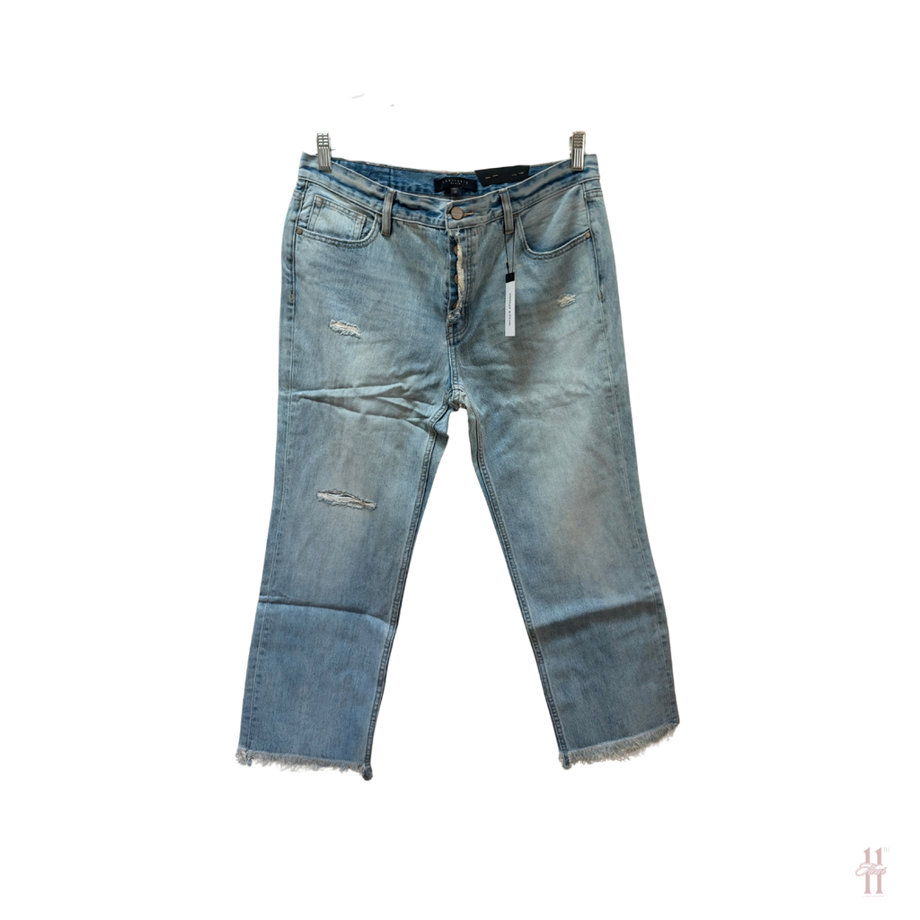 Sanctuary Alex Distressed Crop Jeans - 31