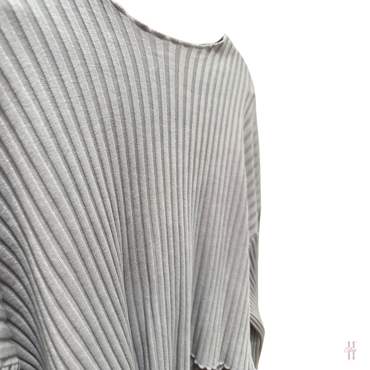 John Elliot Ginza Rib Cropped Top - S