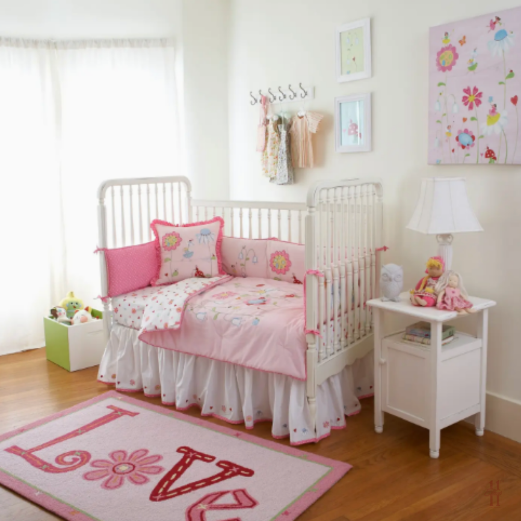The Little Acorn Love Artisan Rug