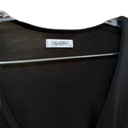 Lauren Moshi Crystal Biting Lip Top - M